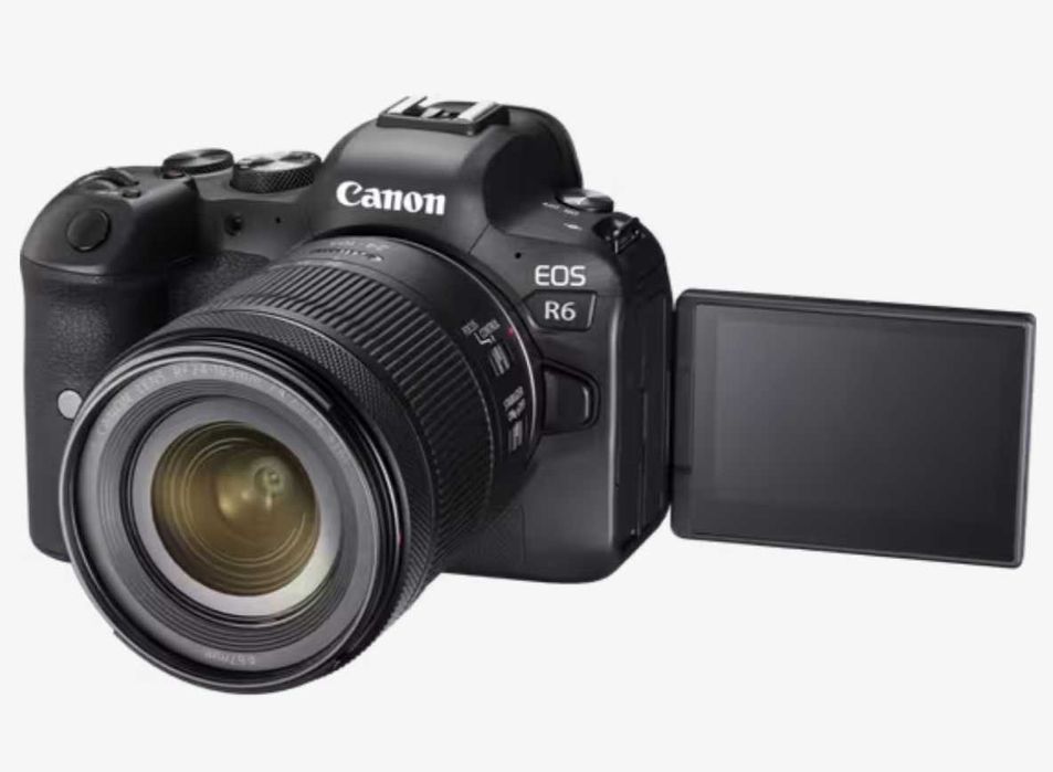 Canon R6 com acessórios originais (como nova)