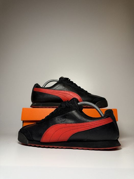 Puma Roma Black Red