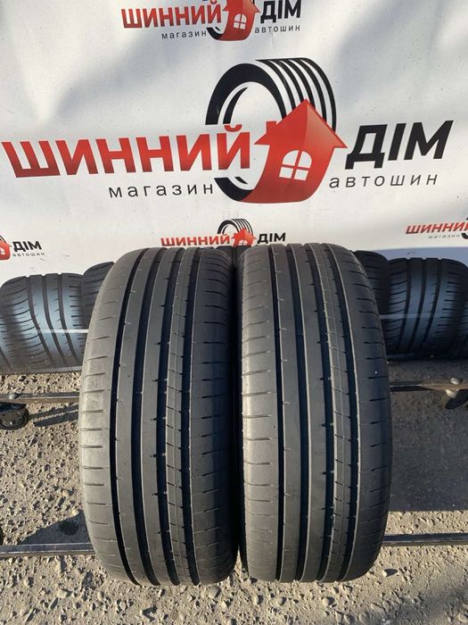 Шини  пара 245/45 R19 Dunlop літо 2021р 6,4мм