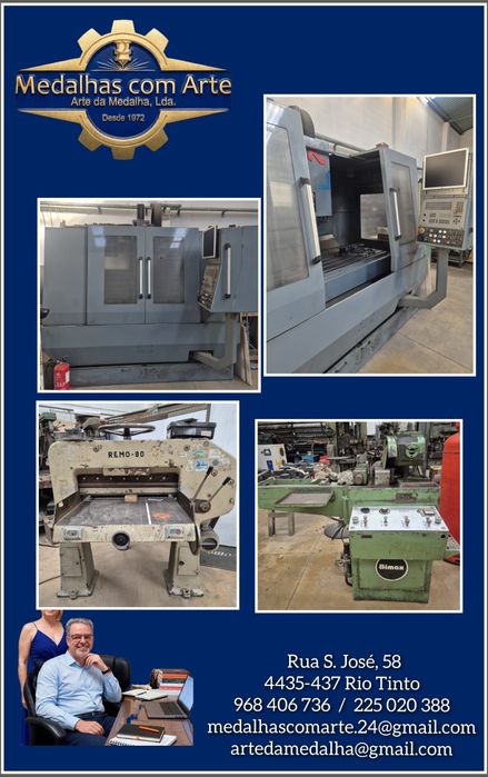 Máquina usadas para desocupar
