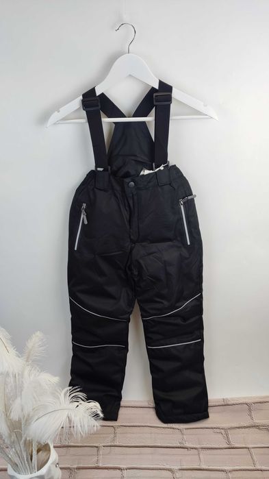 7 lat 8 lat Kombinezon zimowy spodnie z szelkami