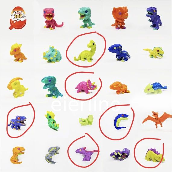 Обміняю кіндер kinder динозаври