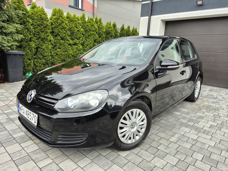 Volkswagen Golf 6 1.6 TDi 105KM BlueMotion  5L /100Km Klima Grzane Fotele  2xParktronik Tempomat Esp Komputer Duze Radio Navi 10xPoduszka 2xIsofix