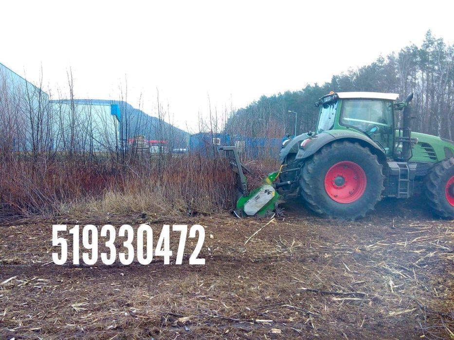 Mulczer lesny mulczowanie drzew czyszczenie dzialek terenu wycinka