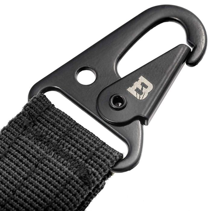 Brelok karabińczyk Badger Outdoor - keychain carabiner black