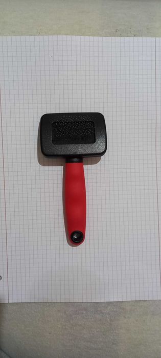 Escova cardadeira macia sem pente para pequenos animais