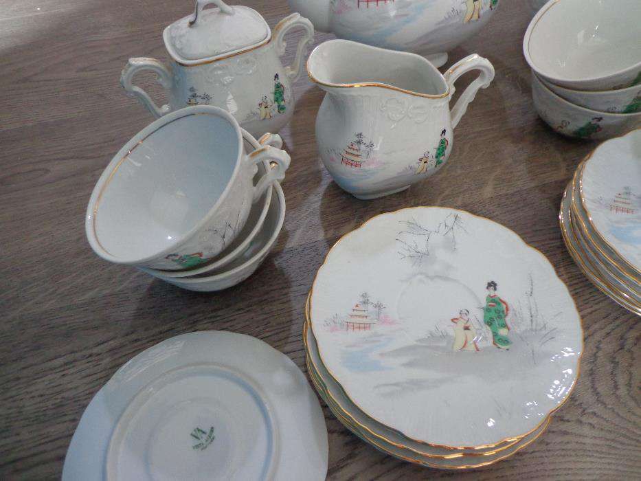 Serviço de chá Vista Alegre 1971.1980