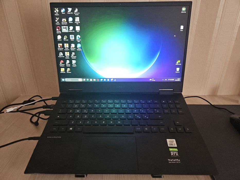Ноутбук HP Omen 15 2060 i7 10750h