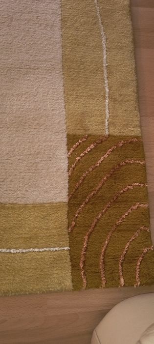 Dywan wełna 3x4 beżow