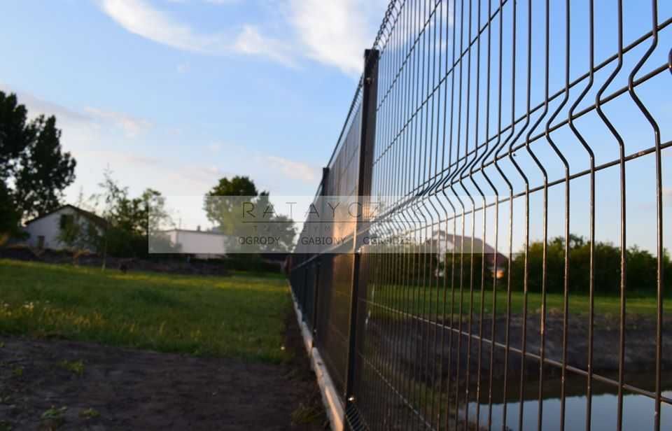 Panel siatkowy ogrodzeniowy Panele systemowe Ogrodzenie Panelowe 1,23m