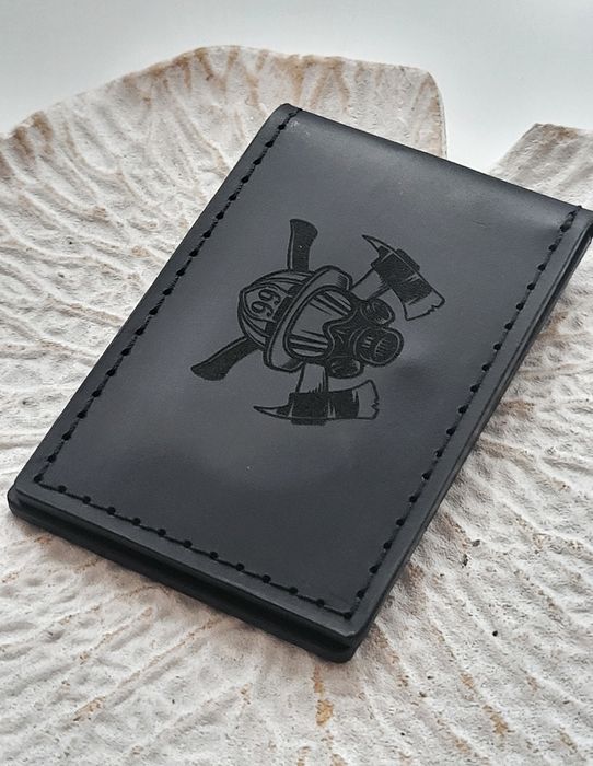 Шкіряні обкладинки для нового посвідчення ДСНС  з відділом під жетон