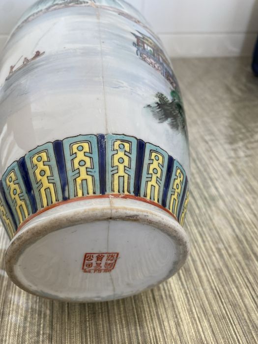 Vaso de porcelana chinês