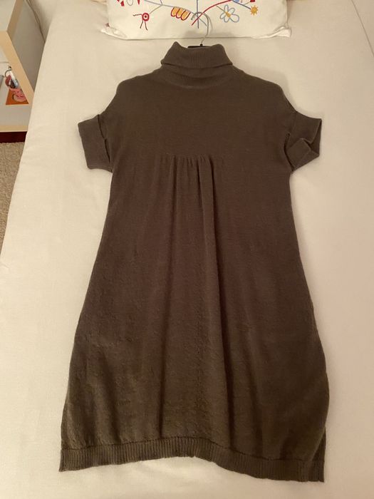 Vestido verde caqui Hoss