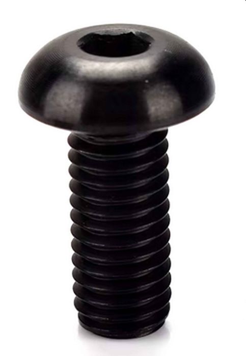 FMXTR TITANIUM BOLT Śruby M5x10mm Torx 6szt do Tarczy Hamulcowej BLACK