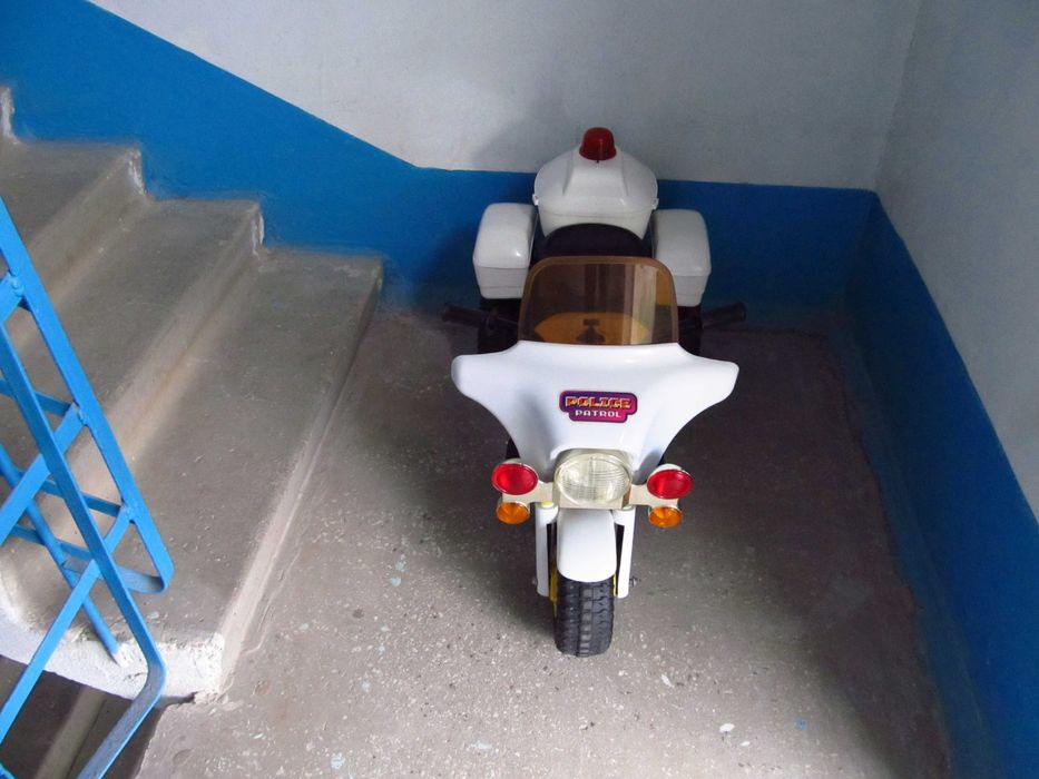 Детский полицейский электромотоцикл 6V