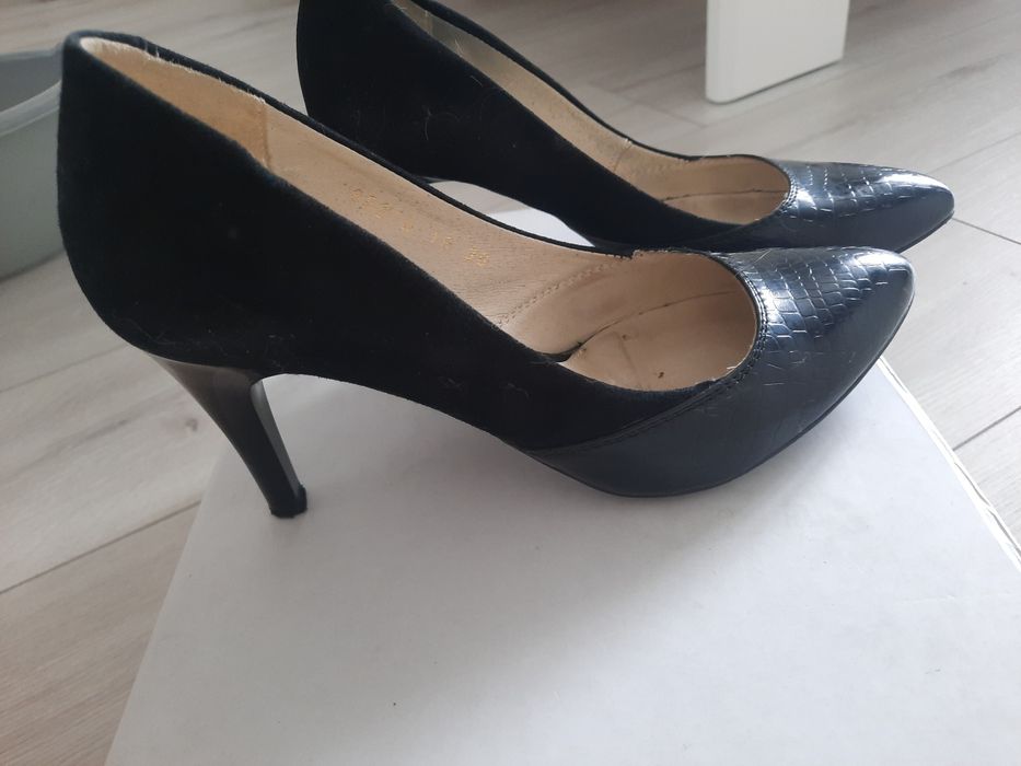 Туфлі шкіряні, кожа 36 размер