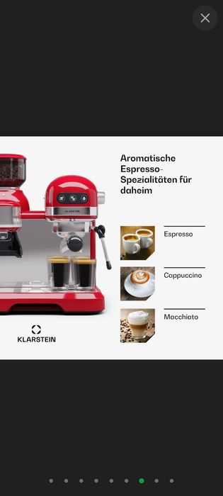 Кавоварка ріжкового типу Німеччина неодизайн