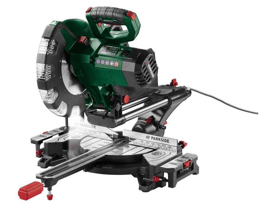 Piła ukosowa z przesuwem 2000 W PZKS 254 A1
