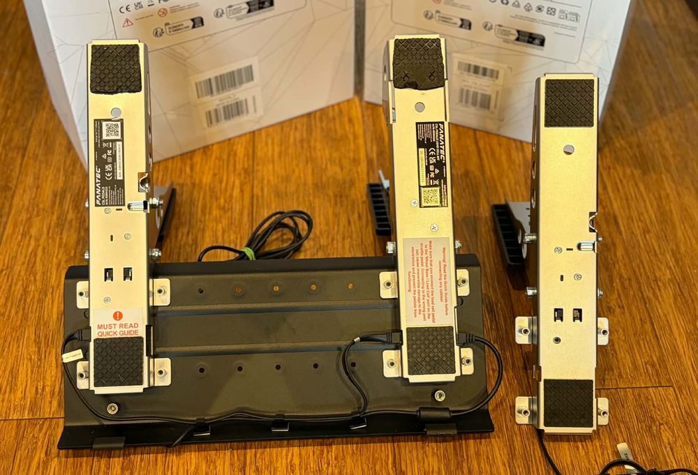 FANATEC Sim Racing Pedały CSL + Load Cell Kit - jak NOWE! Tanio!
