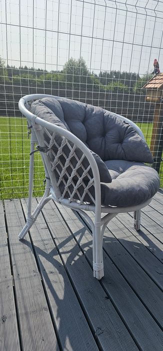 Fotel rattanowy ratanowy wiklinowy