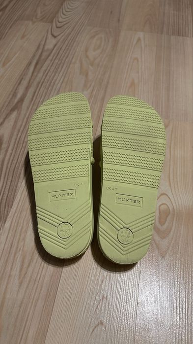 Klapki Hunter limonka