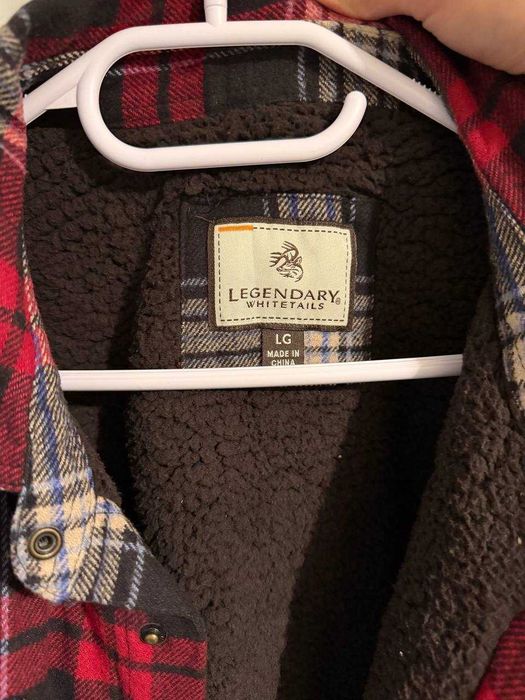 Куртка-сорочка тепла Legendary Whitetails Deer Camp Flannel — Розмір L