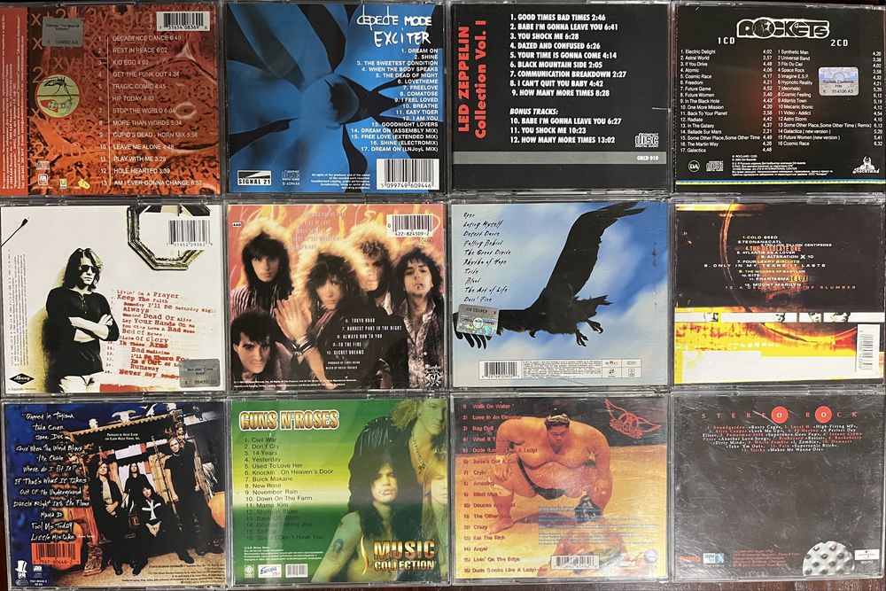 CD музичні диски з колекції