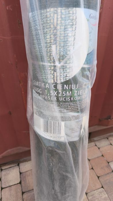 Siatka ogrodzeniowa cieniująca 25x1.5m
