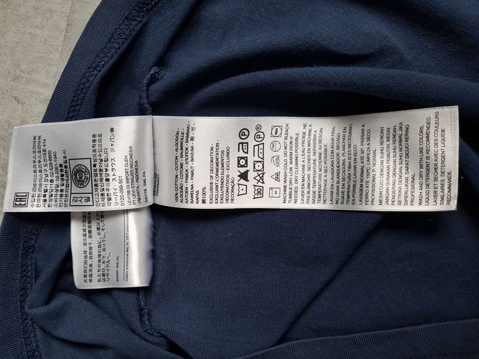 Levi's M longsleeve bluzka długi rękaw t-shirt bluza