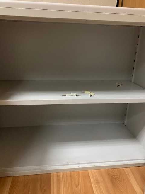 Armário escritório 2 portas 96x40x76