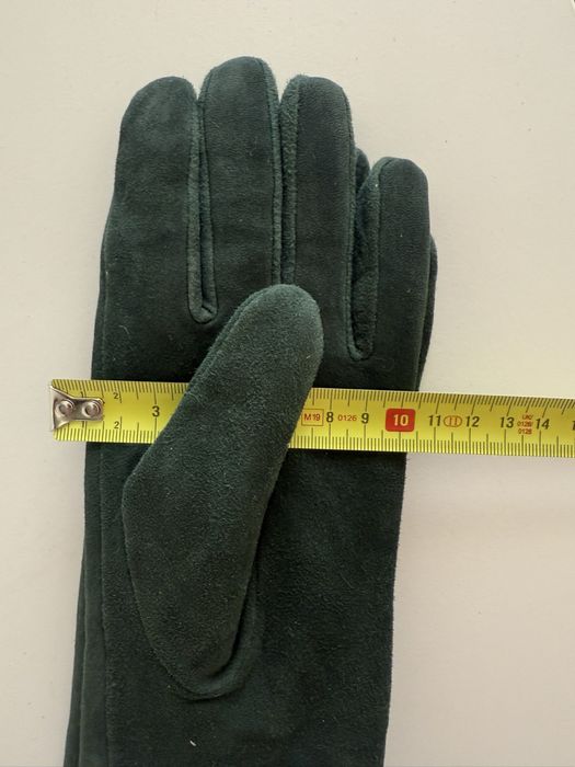 Перчатки замшевые