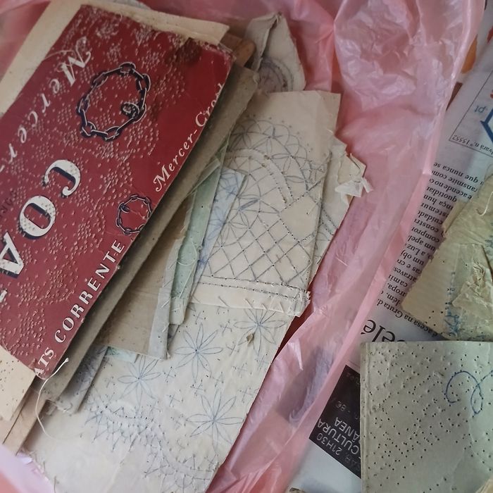 Antigos piques Renda de Bilros