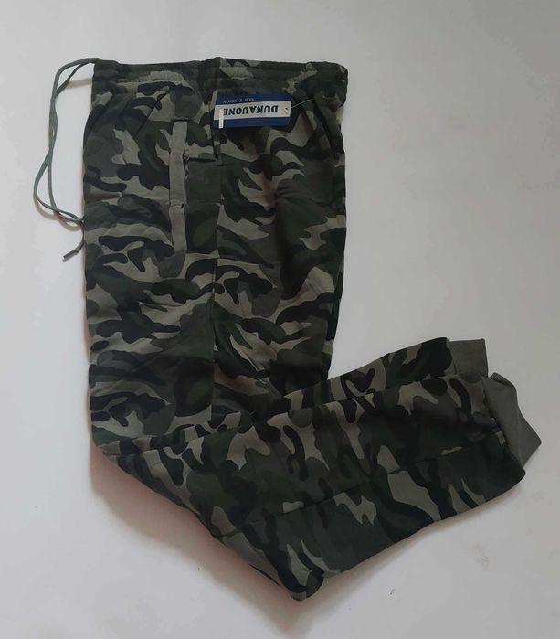 Spodnie męskie dresowe ocieplane meszkiem j moro Dunauone 4723 r. M