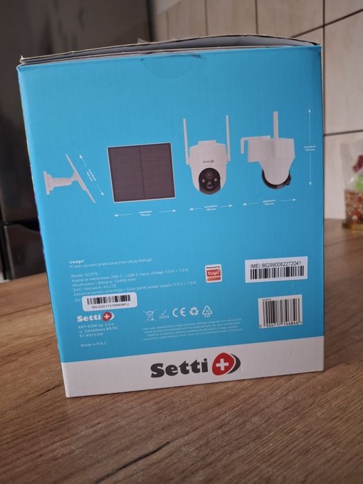 Kamera Setti obrotowa model sc970