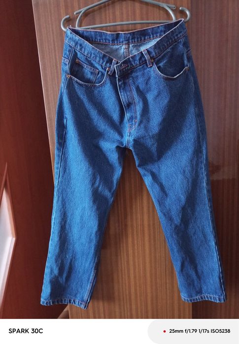 Джинсы мужские синие