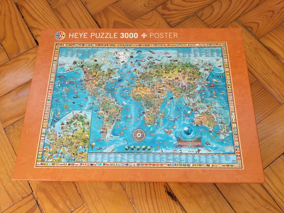 Puzzle Heye Amazing World 3000 pcs