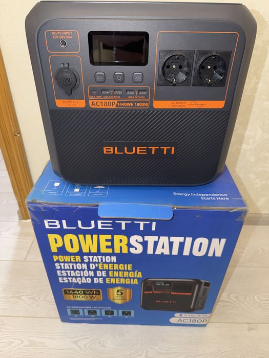 Зарядна станція Bluetti AC180P 14400Wh 1800W