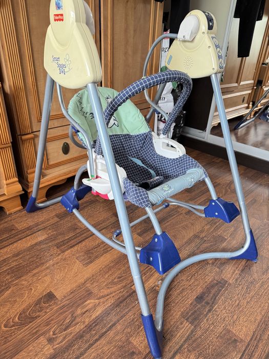 Fisher Price- leżaczek, huśtawka, bujawka 3 w 1