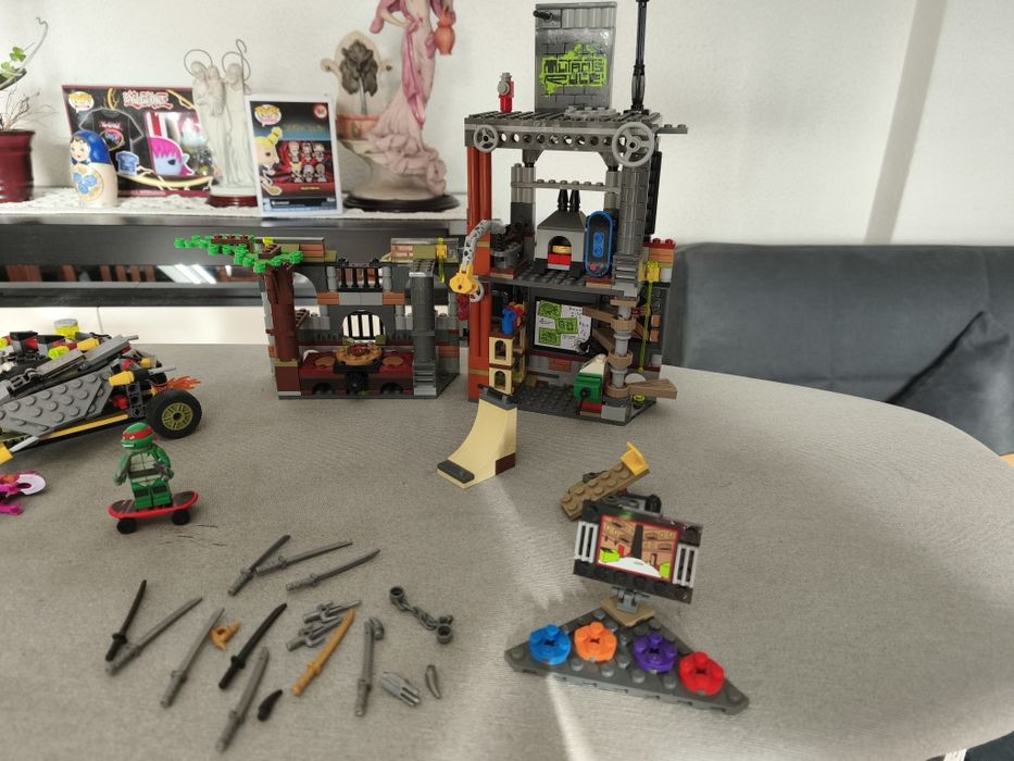 Lote 4 Sets LEGO Teenage Mutant Ninja Turtles