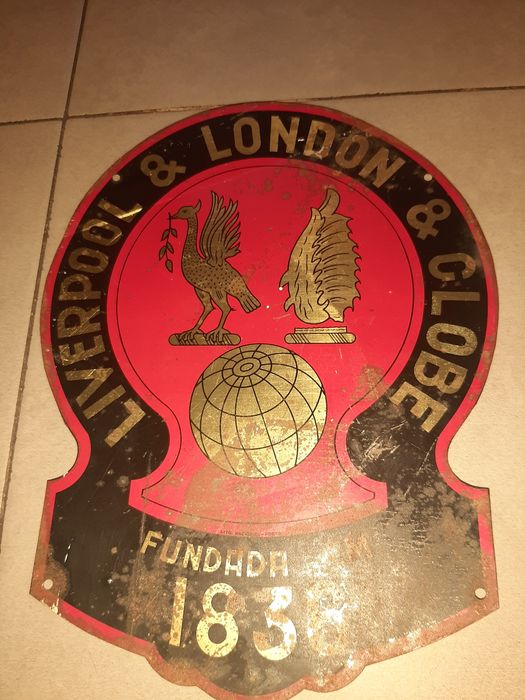 Antiga  Chapa de Publicidade