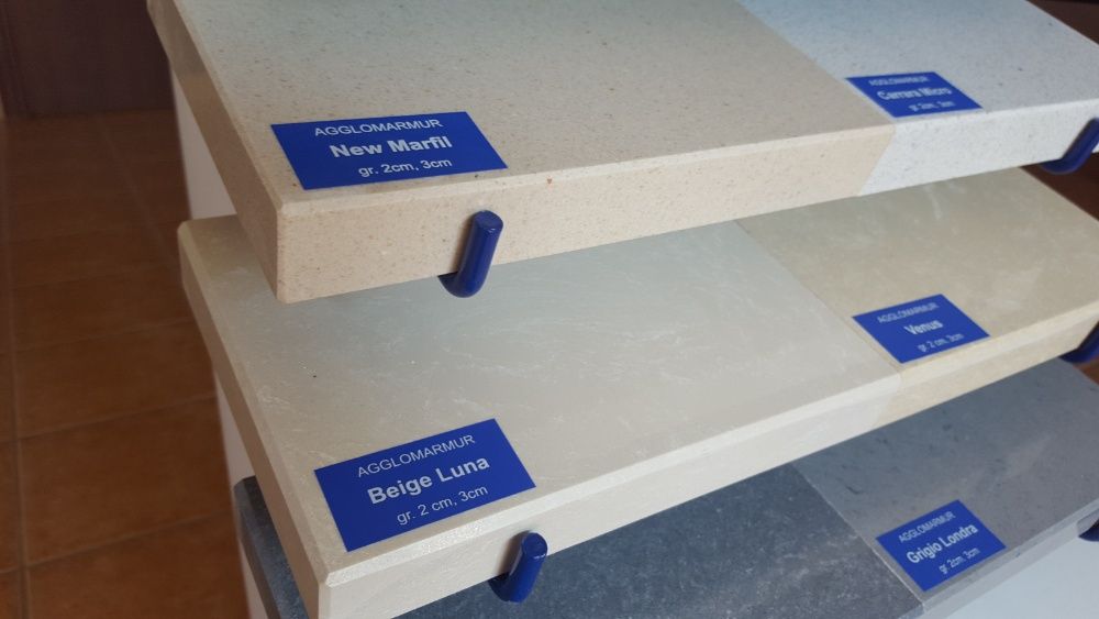 Parapety agglomarmur BEIGE LUNA konglomerat marmurowy