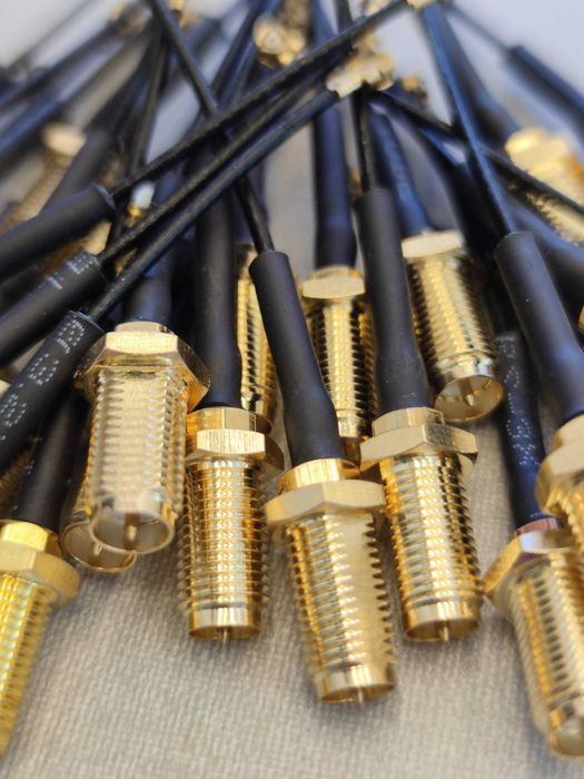 Пігтейл RP SMA female - ipex1 Ufl, RF1.37, 40mm - 100шт.