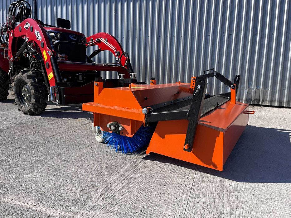 Zamiatarka Hydrauliczna WOM TUZ  Odśnieżarka NOWA 120 cm dostawa 48H RATY, zbiornik na nieczystości , opcja : szczotka boczna , raty nie metal-technik