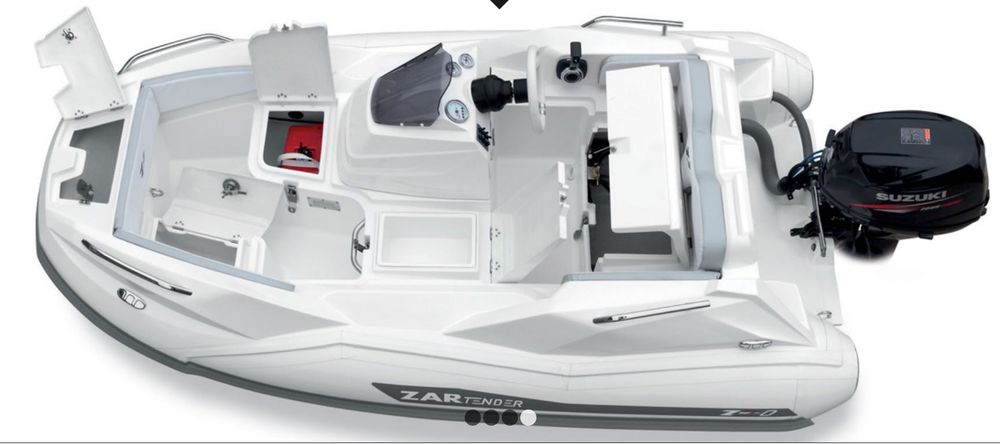 Luksusowy RIB ZAR Tender ZF0