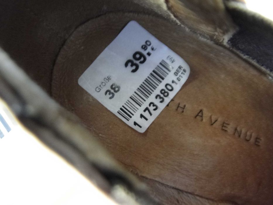 NOWE botki wiosna/jesień 39 skóra naturalna wygodny obcas