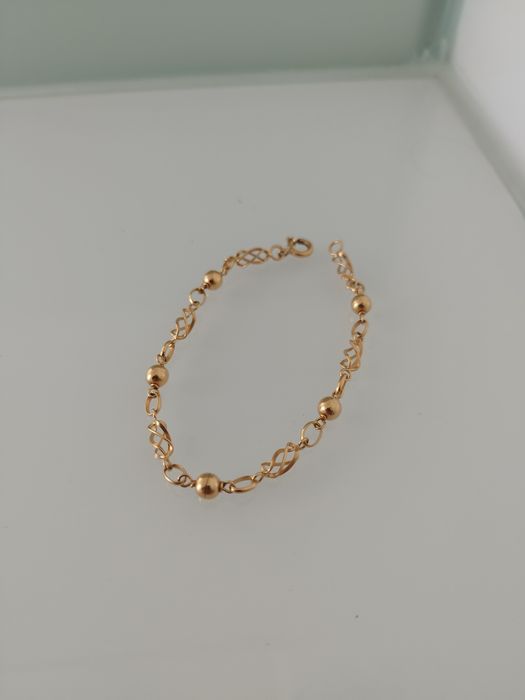 Pulseira em ouro de 19,2kt