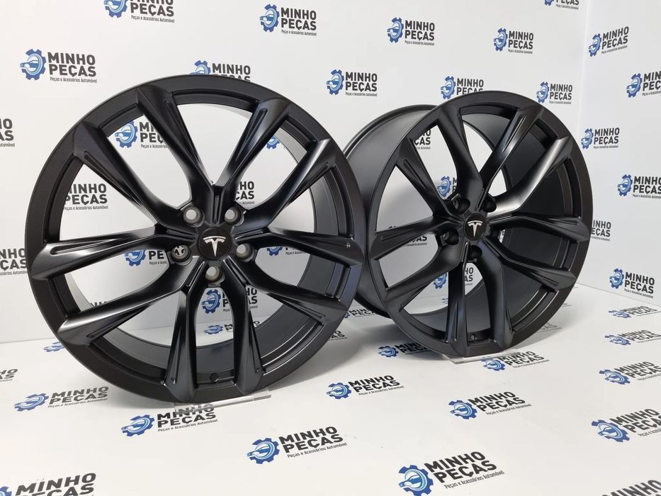 Jantes Tesla Model 3 T Sportline em 21 (5x120) Matt Black