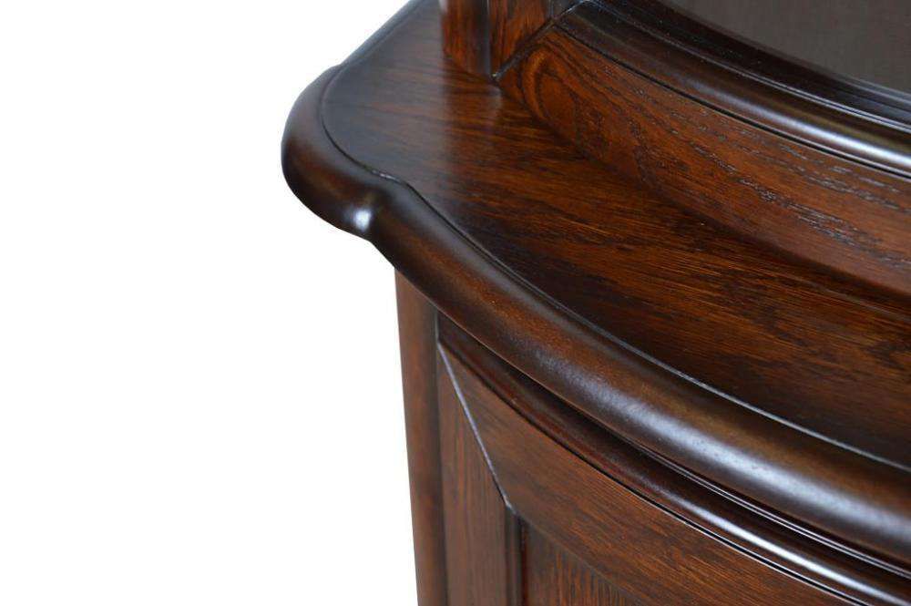 Nowy kredens stylowy, elementy litego drewna * Promocja* HIT