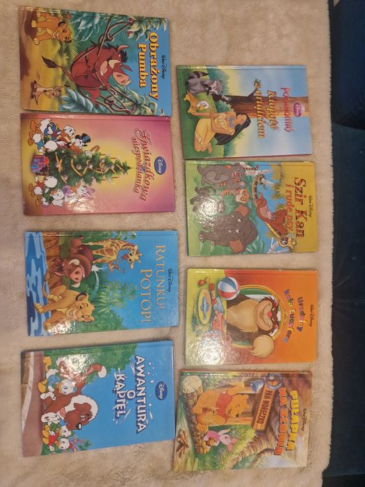 Książki Disney komplet