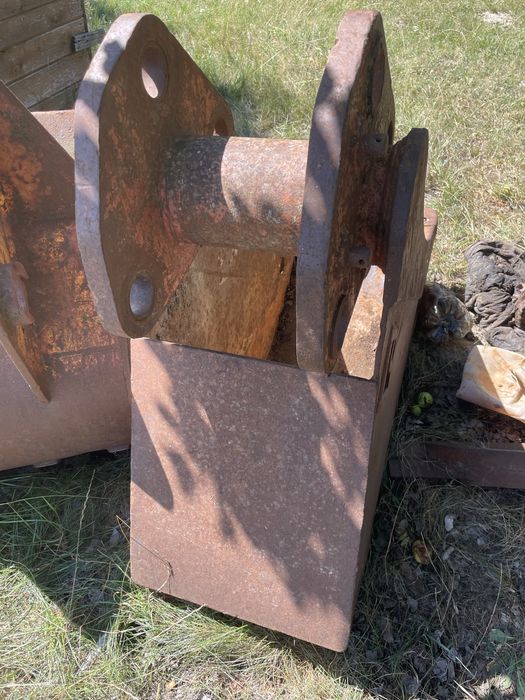 Łyżka kablowa Poclain 45 cm – mocna, ścianka 20 mm, pod sworzeń 60 mm